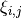 \xi_{i,j}