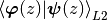 \left< \boldsymbol{\varphi}(z) | \boldsymbol{\psi}(z) \right>_{L2}