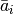 \bar a_i