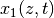 x_1(z,t)