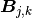 \boldsymbol{B}_{j, k}