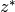 z^*