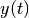 y(t)